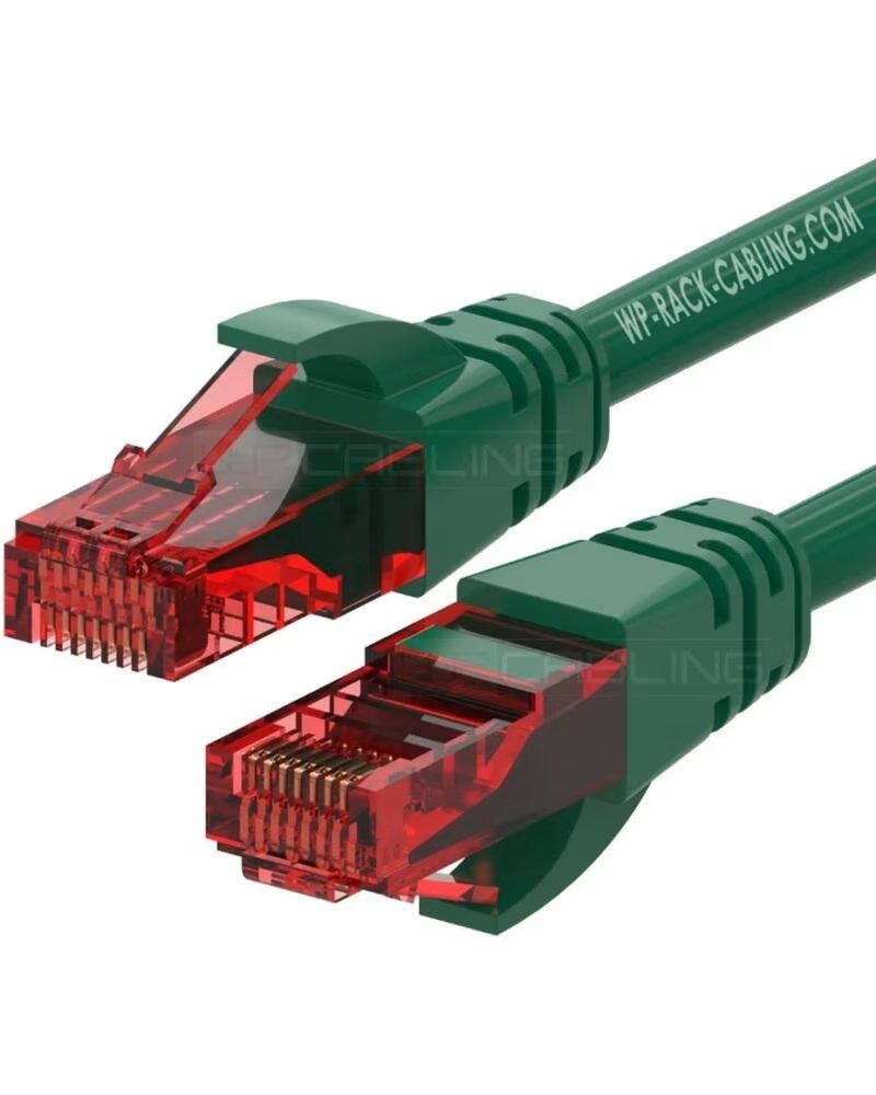 Wp European Cabling Solution Cable de Red Latiguillo RJ45 U-utp Cat 6 0,2M Verde WPC-PAT-6U002G