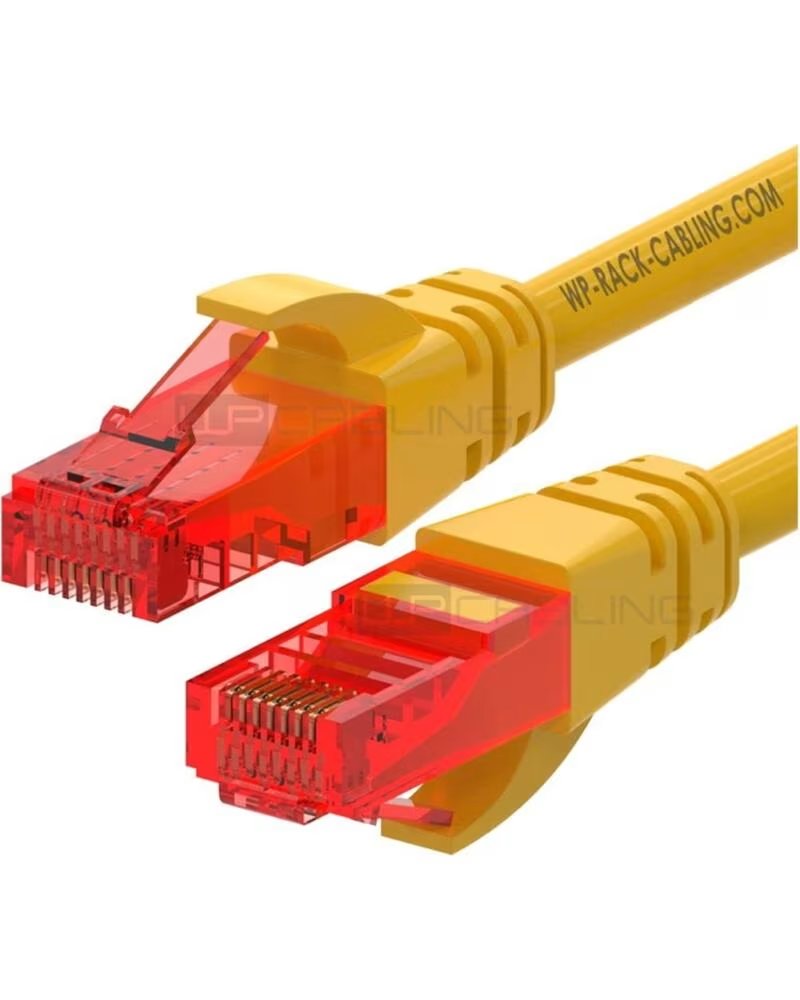 Wp European Cabling Solution Cable de Red Latiguillo RJ45 U-utp Cat 6 0,2 M Amarillo WPC-PAT-6U002Y