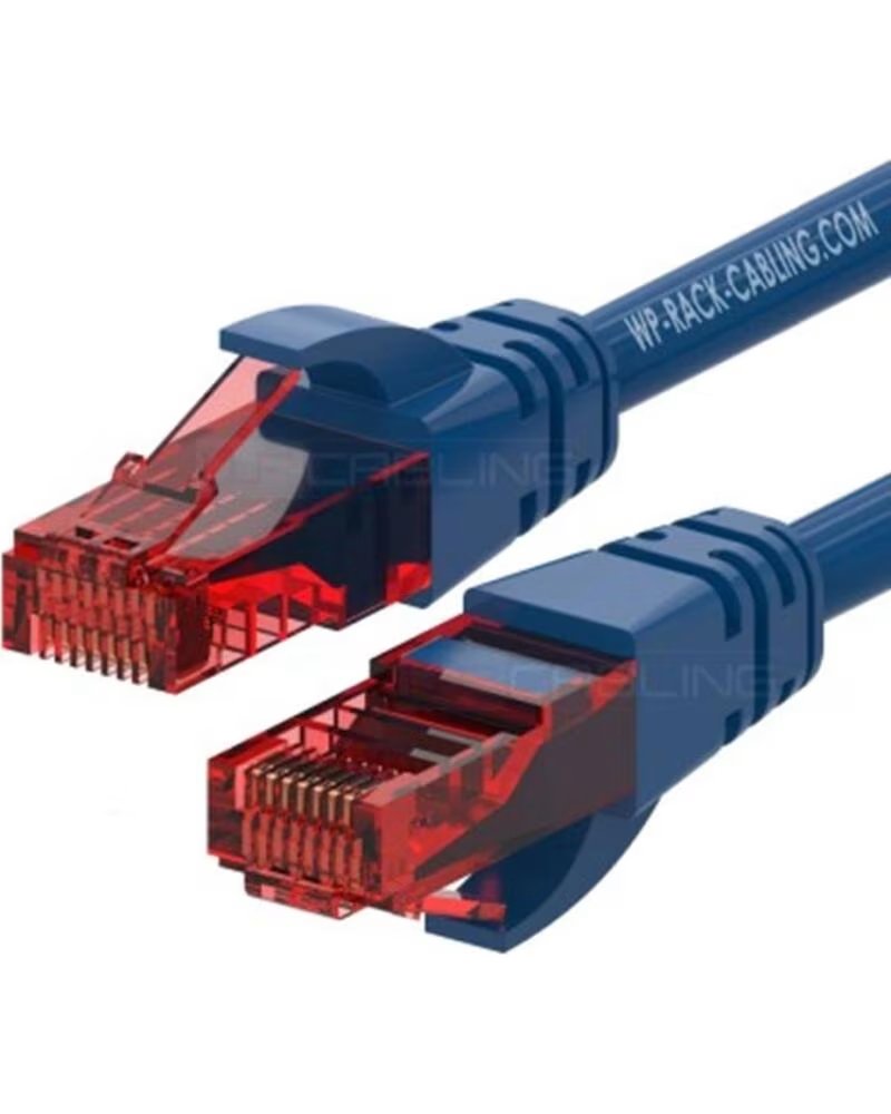 Wp European Cabling Solution Cable de Red Latiguillo RJ45 U-utp Cat 6 0,5M Azul WPC-PAT-6U005B