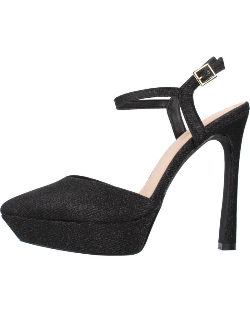 Sandalias de Mujer MENBUR SALON PLATAFORMA DESTALONADO NEGRO