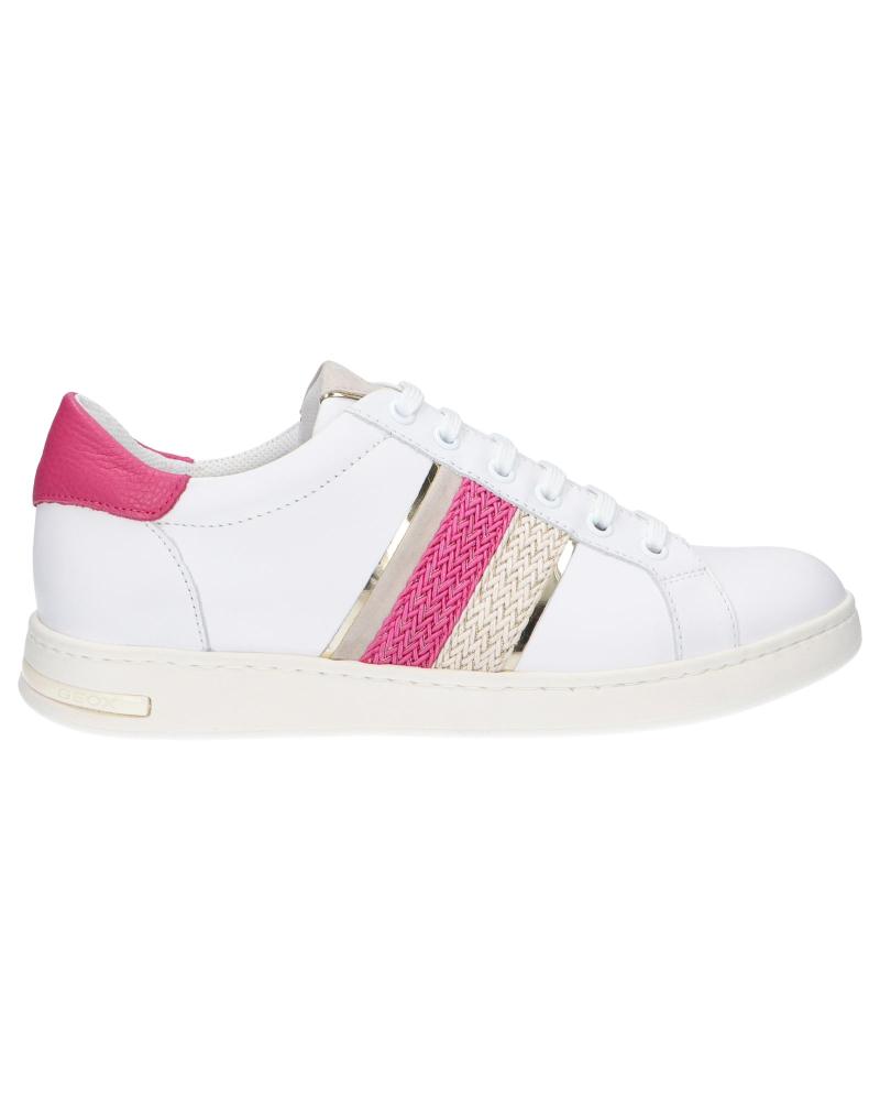 Zapatillas deporte de Mujer GEOX D251BC 08521 D JAYSEN C0563 WHITE-FUCHSIA