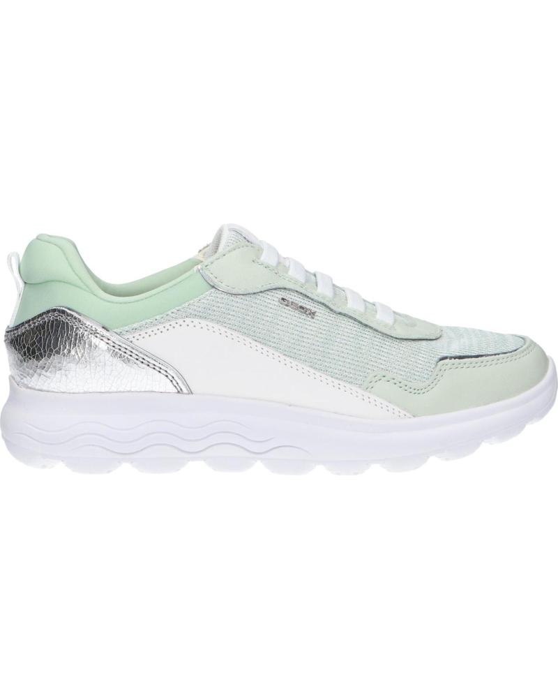 Zapatillas deporte de Mujer GEOX D25NUD 07T85 D SPHERICA C3Z1Z MINT-WHITE