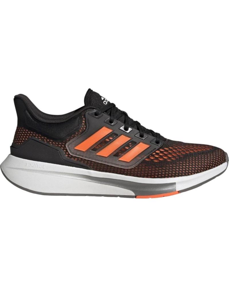 ADIDAS GY2193: ZAPATILLAS DE RUNNING NEGRAS Y NARANJAS NEGRO
