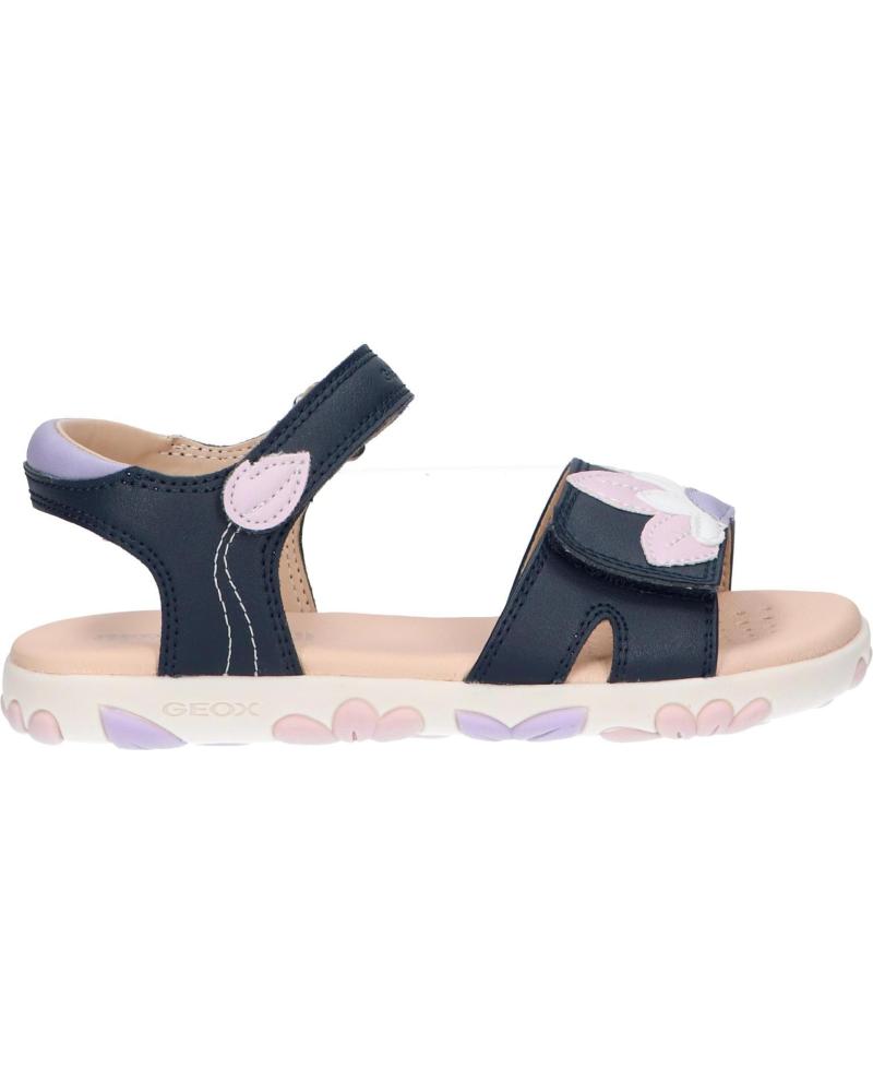 Sandalias de Niña GEOX J358ZA 000BC J S HAITI C0694 NAVY-PINK