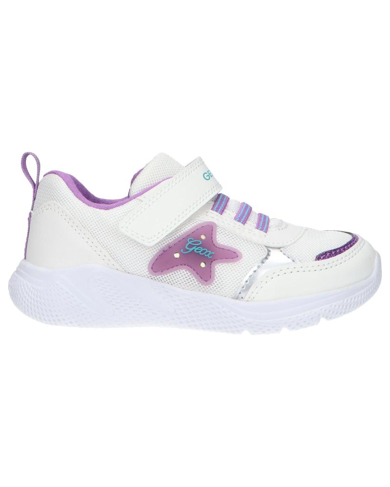 Zapatillas deporte de Niña GEOX B254TD 01454 B SPRINTYE C0761 WHITE-LILAC
