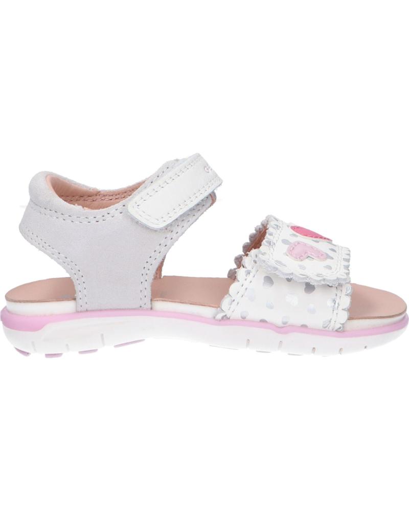 Sandalias de Niña GEOX B354MA 08522 B S DELHI C0406 WHITE-PINK
