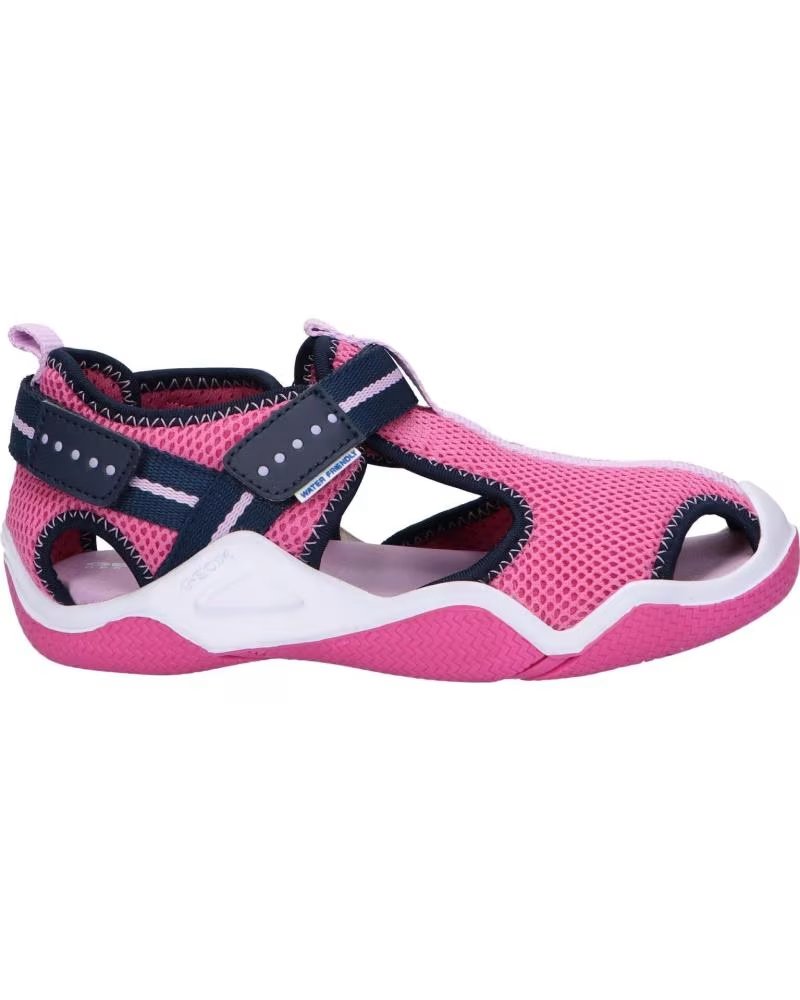 Geox J1508A 01454 J Wader C8NF4 Fuchsia-navy