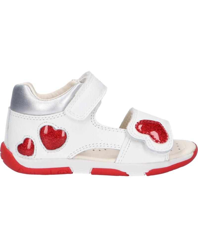 Sandalias de Niña GEOX B350YD 085KC B S TAPUZ C0050 WHITE-RED