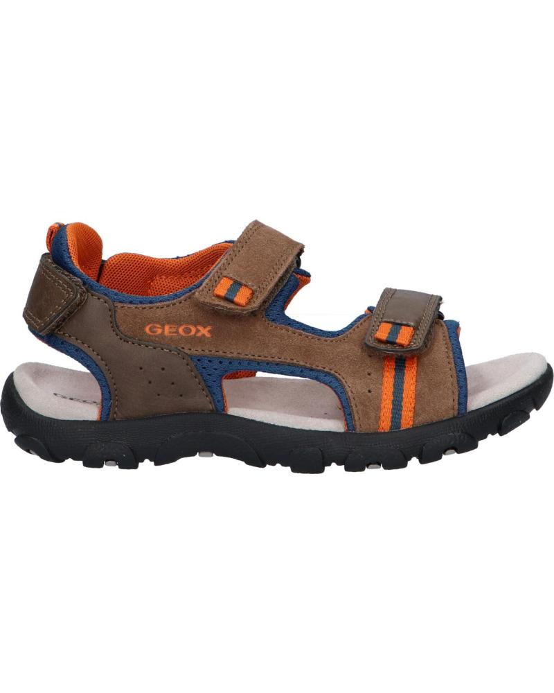 Sandalias de Niño GEOX J2524A 01422 J S STRADA C6402 BROWN-AVIO