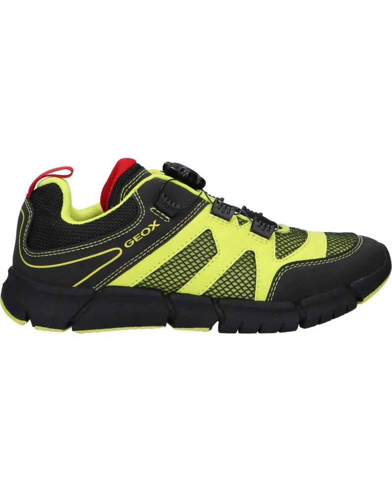 Zapatillas deporte de Niño GEOX J259BD 01450 J FLEXYPER C3707 LIME-BLACK