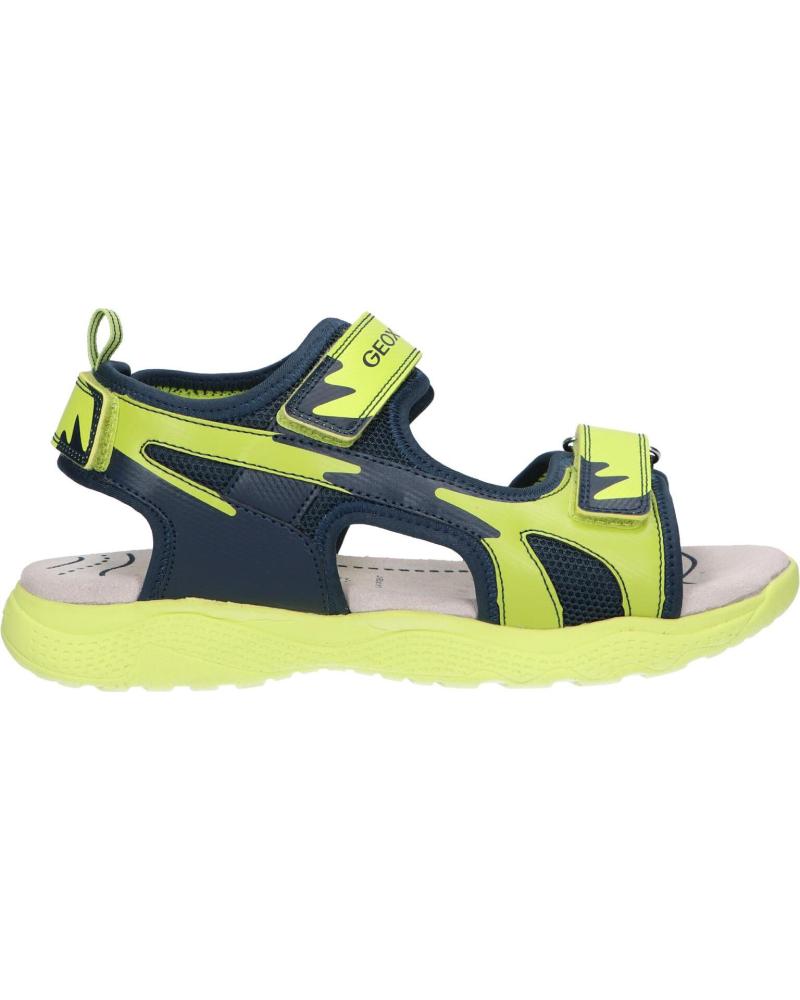 Sandalias de Niño GEOX J25GPB 014CE J S SPLUSH C0749 NAVY-LIME
