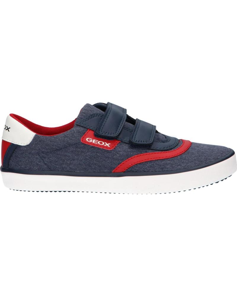 Deportivas de Mujer y Niña y Niño GEOX J255CA 01054 J GISLI C0735 NAVY-RED