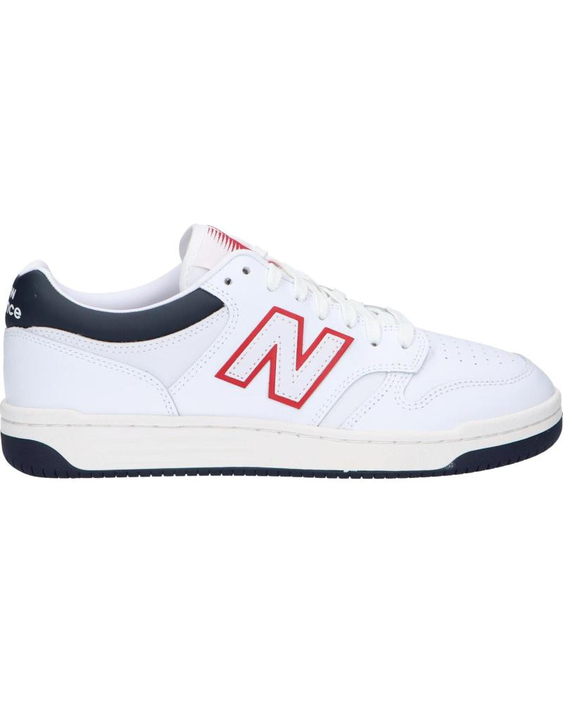 Deportivas de Hombre y Niño NEW BALANCE BB480LWG WHITE