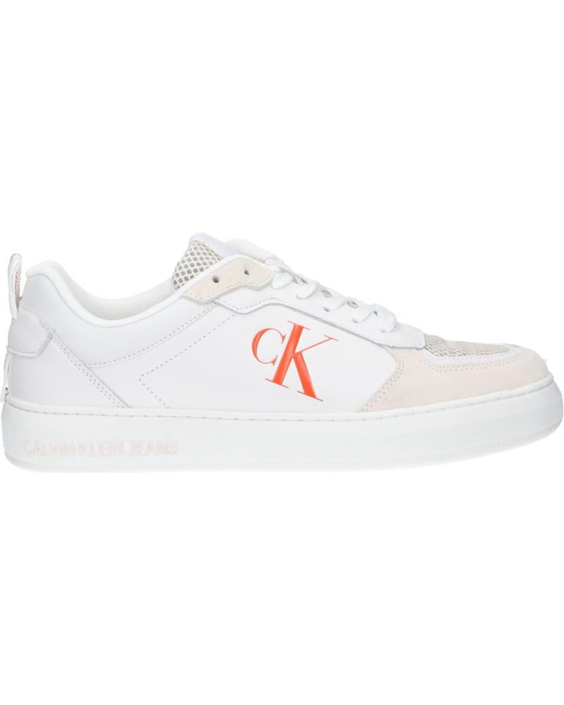 Zapatillas deporte de Hombre CALVIN KLEIN YM0YM00607 CASUAL YBR WHITE