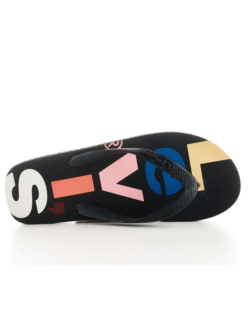 CHANCLAS LEVIS 229817 NEGRAS PLAYA Y PISCINA NEGRO