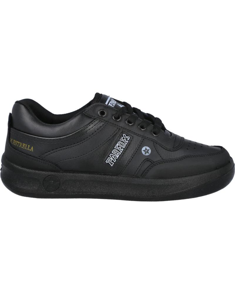 Zapatillas deporte de Hombre PAREDES ESTRELLA DP100 ZAPATILLAS DEPOR NEGRO