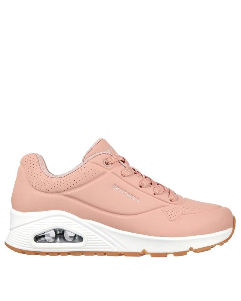 Deportivas de Mujer y Niña SKECHERS ZAPATILLAS MUJER UNO STAND ON AIR 73690 ROSA