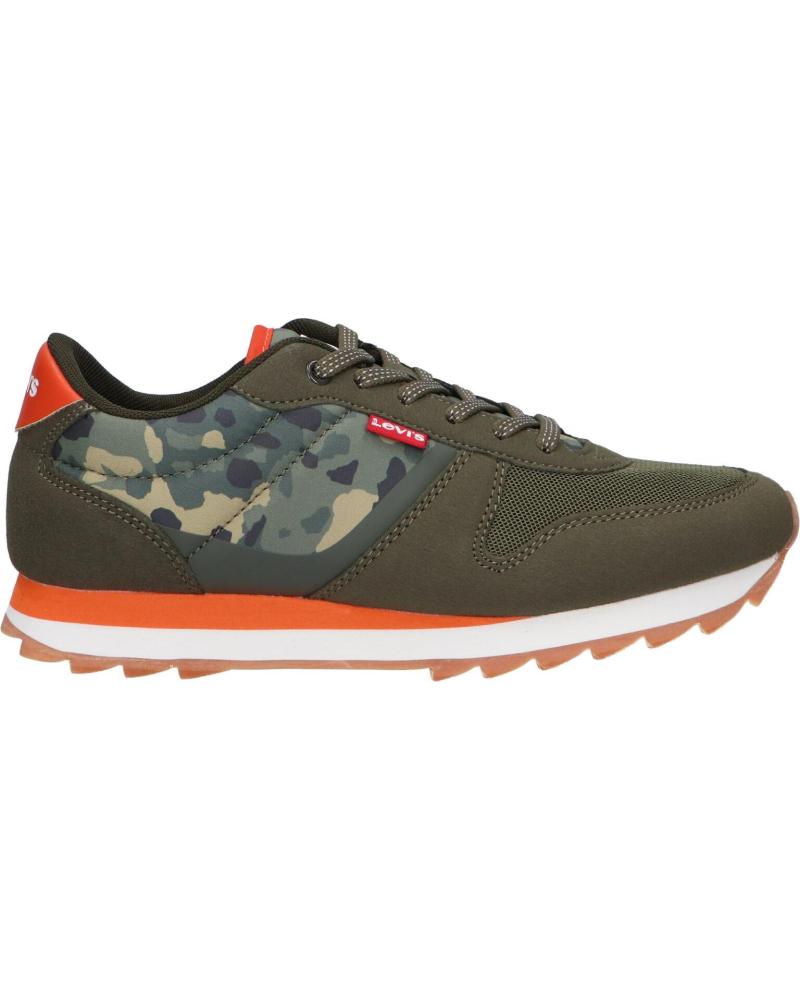 Zapatillas deporte de Mujer y Niña y Niño LEVIS VALE0034S ALEX 1785 KHAKI CAMO