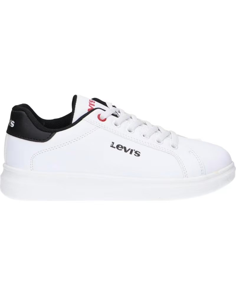 Zapatillas Deporte de Niña y Niño Levis VELL0050S Ellis 0062 White Black