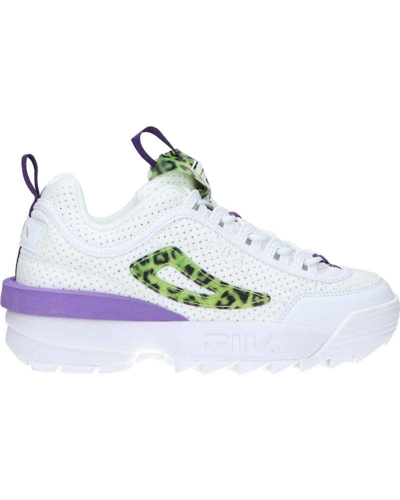 Zapatillas deporte de Mujer y Niña FILA FFW0244 13198 DISRUPTOR WHITE