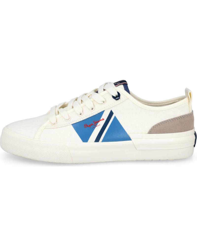 Zapatillas deporte de Hombre PEPE JEANS PMS30903 ALLEN FLAG BLANCO
