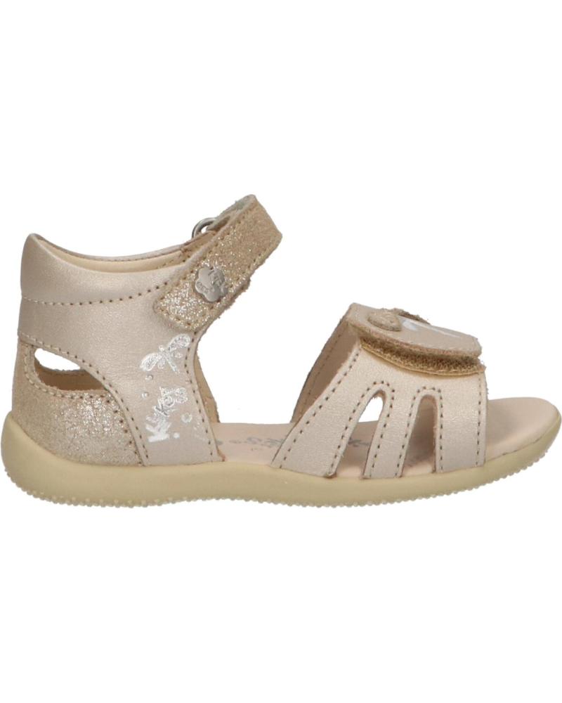 Sandalias de Niña KICKERS 691710-10 BESHINE 16 ARGENT