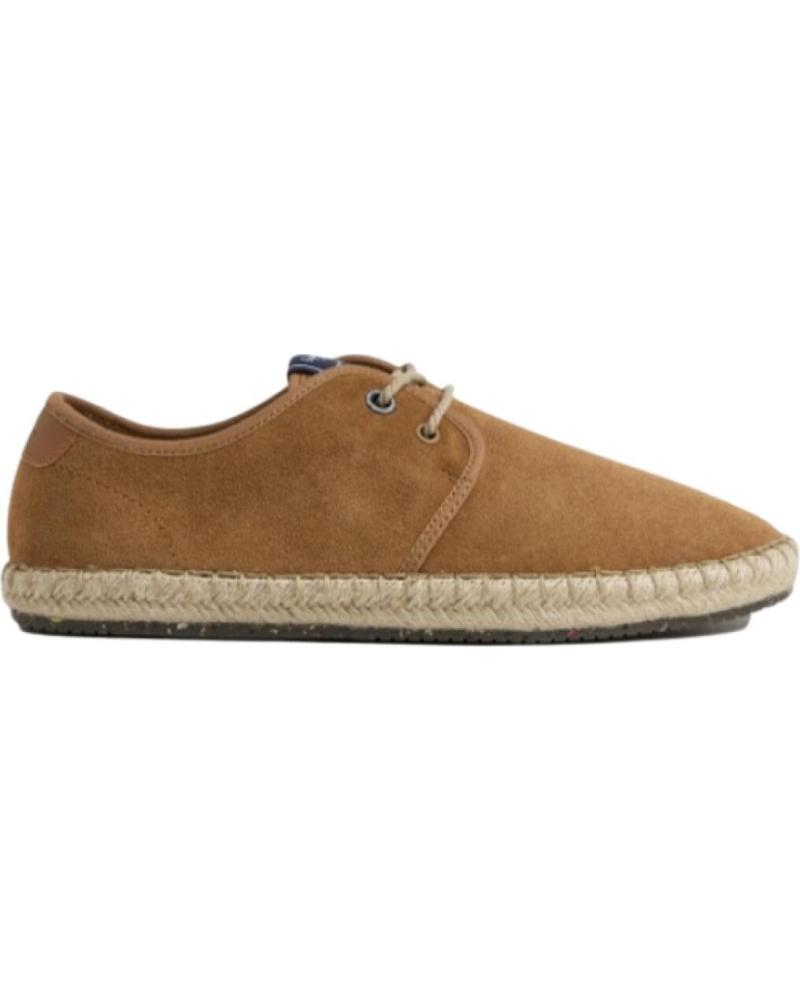 Zapatos de Hombre PEPE JEANS ZAPATILLAS PIEL TOURIST CLAIC MARRóN