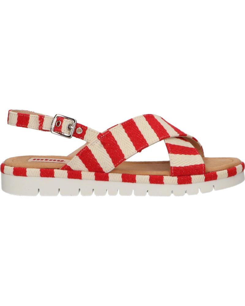Sandalias de Mujer MTNG 51093 C39124 RAYAS ROJO