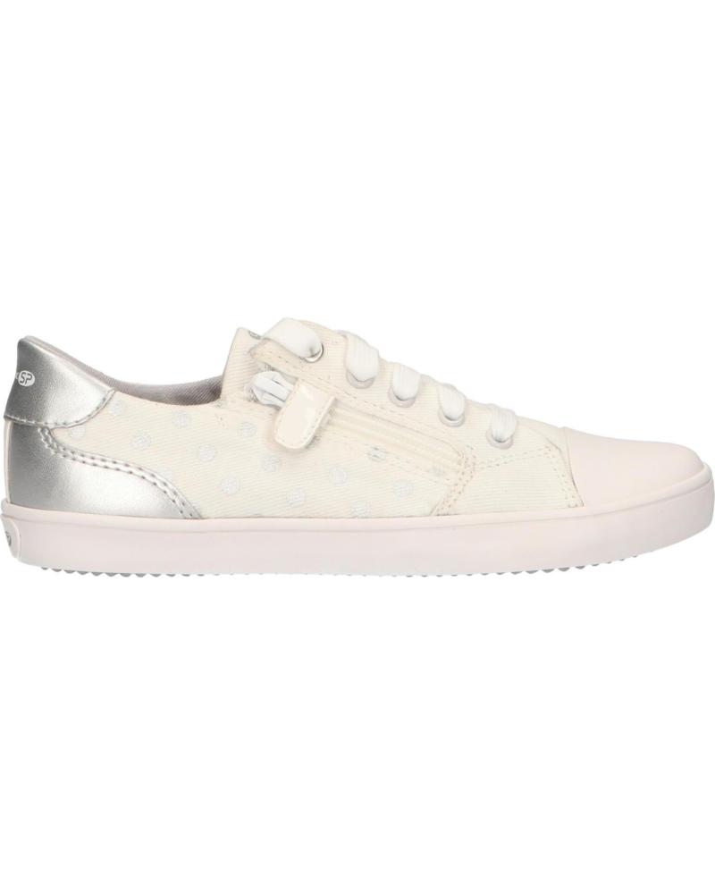 Zapatillas deporte de Mujer y Niña GEOX J924NC 0SBNF J GISLI C0007 WHITE