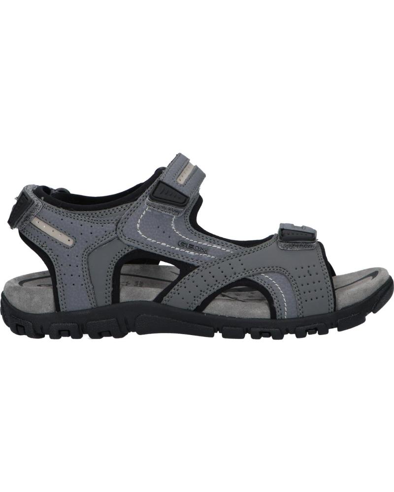 Sandalias de Hombre GEOX U8224D 0BC50 U S STRADA C9014 SONE-LT GREY