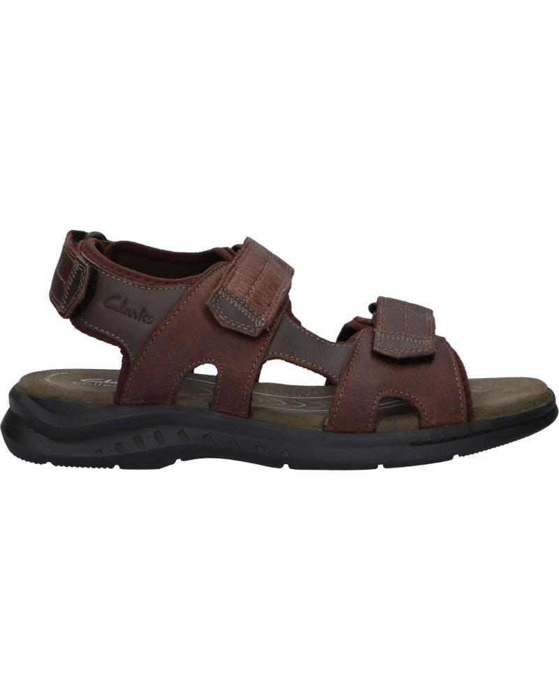 Sandalias de Hombre CLARKS 26171796 WALKFORD WALK DARK BROWN
