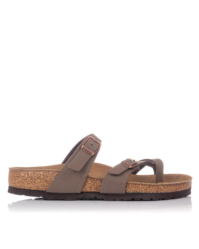 SANDALIAS BIRKENSTOCK MAYARI BIO MARRONES PARA MUJER MARRóN