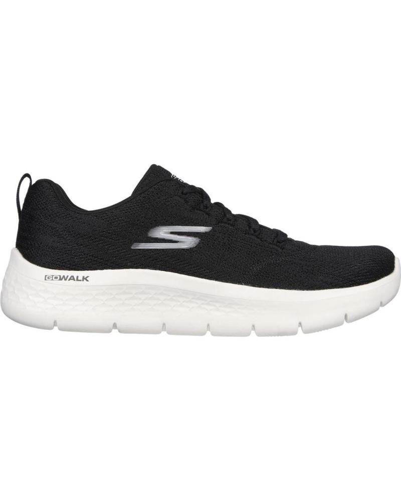 Deportivas de Mujer y Niña SKECHERS GO WALK FLEX- STRIKING LOOK NEGRO
