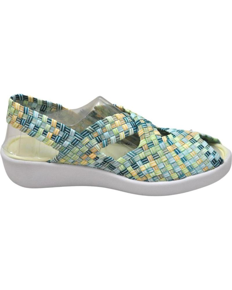 Sandalias de Mujer D`CUTILLAS SANDALIAS DOCTOR CUTILLAS 13408 TRENZADO ELASTICO VERDI VERDI