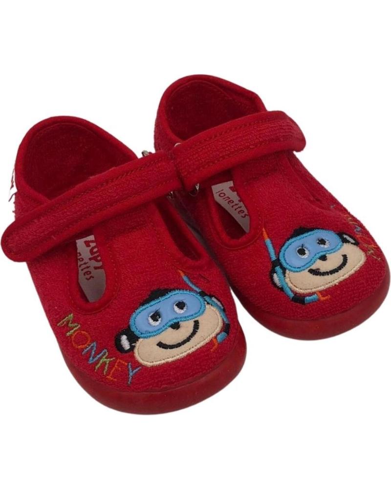 Calzado de casa de Niña ZAPY ZAPATILLAS DE CASA ROJO