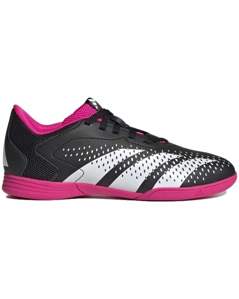 ADIDAS PREDATOR ACCURACY ZAPATILLAS FÚTBOL SALA NEGRAS FUCSIA NEGRO