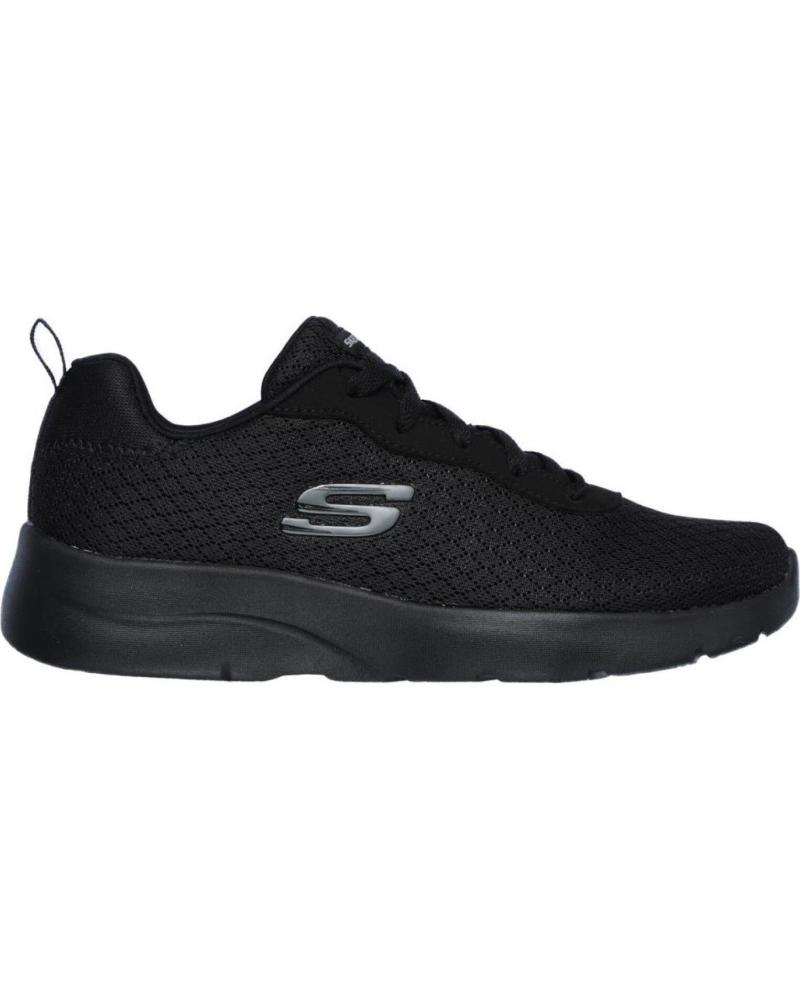 SKECHERS DYNAMIGHT 2 12964 BBK - ZAPATILLAS DEPORTIVAS NEGRAS NEGRO