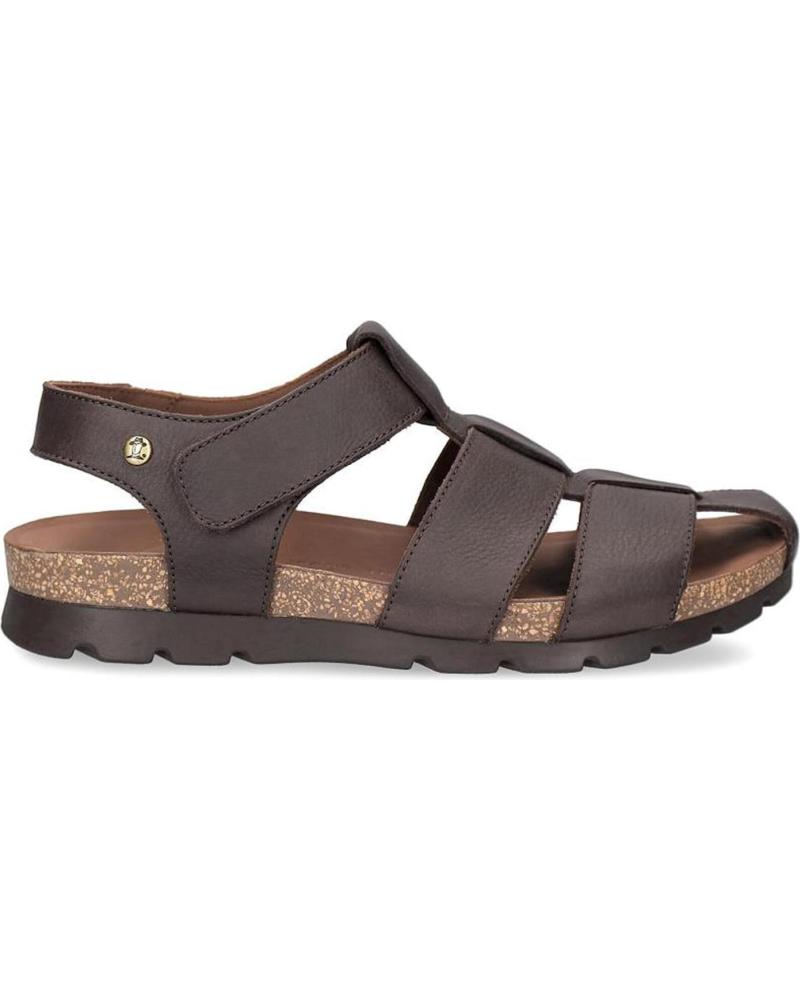 Sandalias de Hombre PANAMA JACK SANDALIAS STANLEY C1 DE PIEL BROWN BROWN