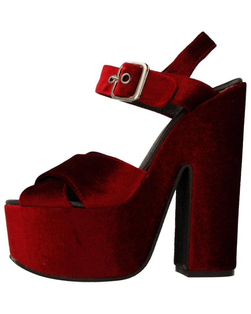 Sandalias de Mujer YELLOW SILK BURDEOS