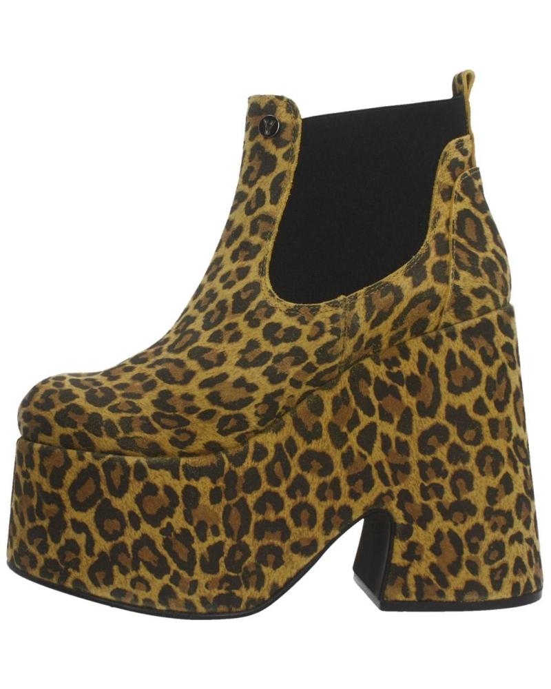 Botines de Mujer YELLOW SOMNIFERA ANIMAL PRINT