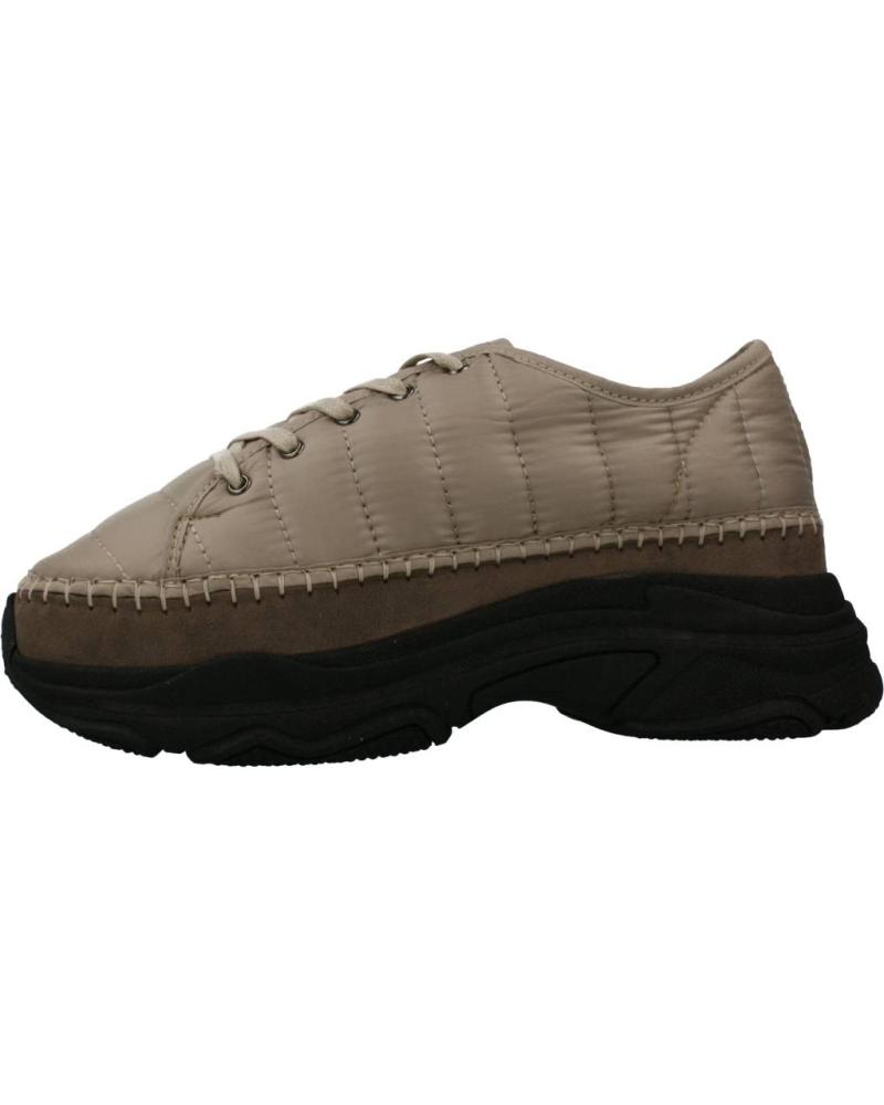 Zapatillas deporte de Mujer YELLOW STREET PARTY MARRON CLARO