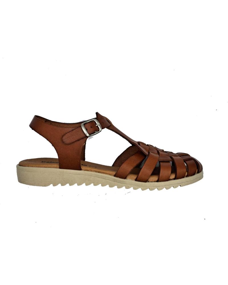 Sandalias de Mujer CALZADOMANIA SANDALIA PIEL PLANA CUERO
