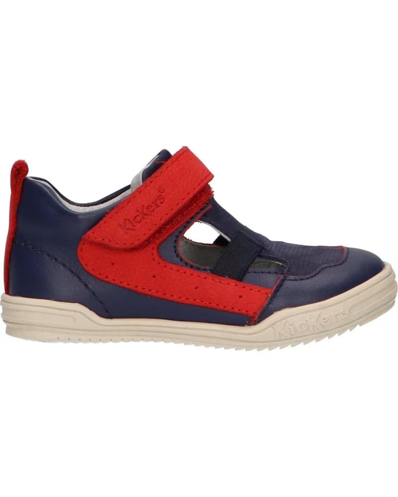 de kickers 545222-10 jason 103 marine rouge