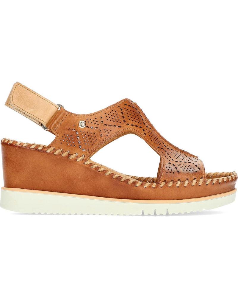 Sandalias de Mujer PIKOLINOS SANDALIAS CONFORT PIEL CUERO BRANDY