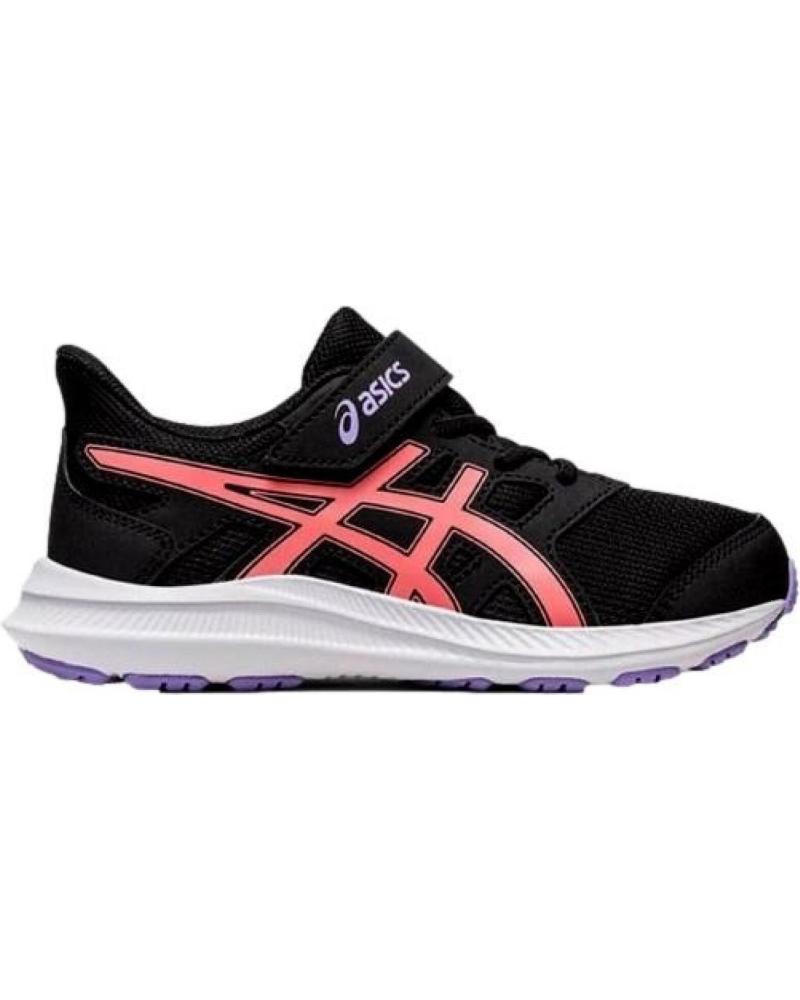 ZAPATILLAS DE RUNNING ASICS JOLT 4 PS 1014A299 NEGRAS PARA NIÑOS UNISEX NEGRO