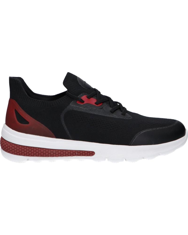 Zapatillas deporte de Hombre GEOX U35BAA 0006K U SPHERICA ACTIF C0048 BLACK-RED