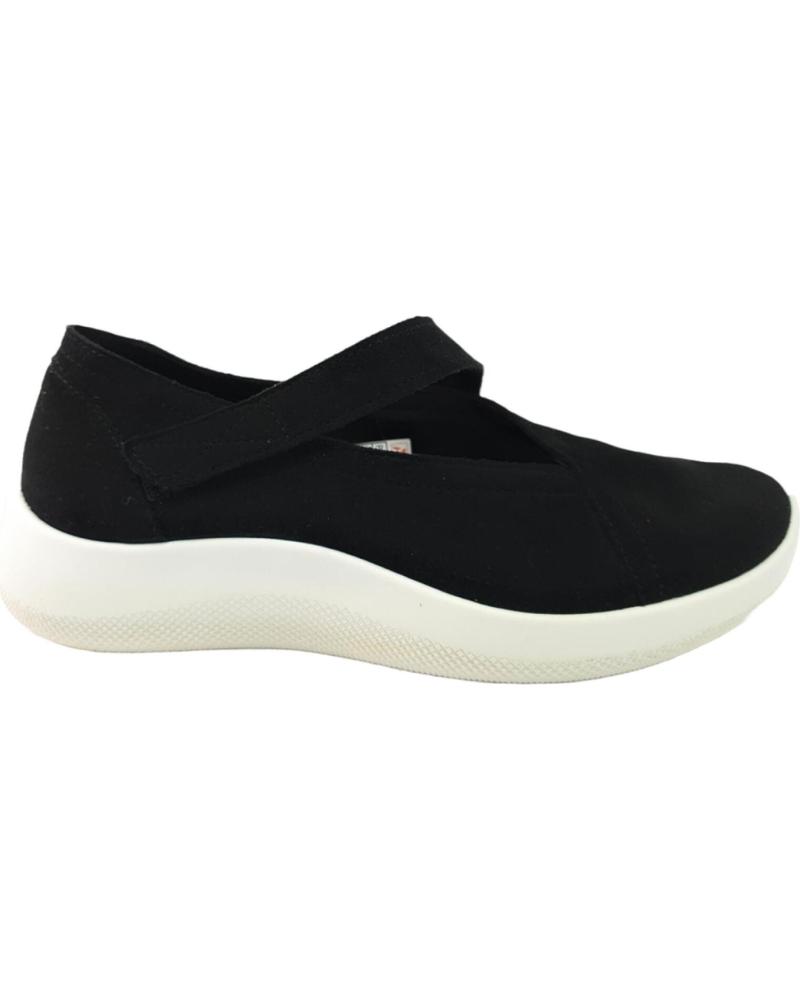 Bailarinas de Mujer ARCOPEDICO ARCHES LICRA NEGRA NEGRO