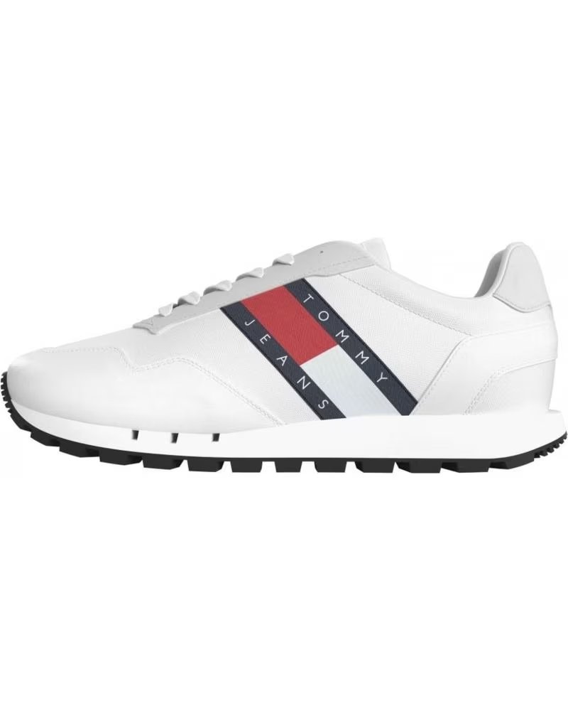 Zapatillas Casual Tommy Hilfiger Hombre EM0EM01081-YBR Blanco