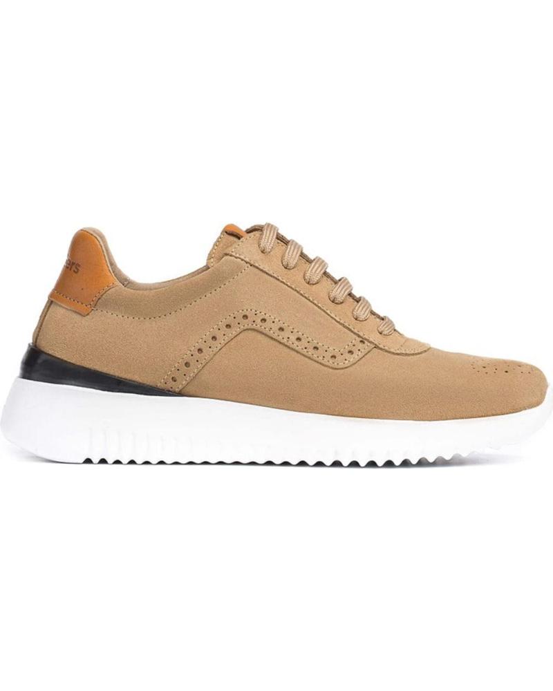 Zapatillas deporte de Hombre WONDERS ZAPATILLAS PIEL PICADO CB-3320 SAND