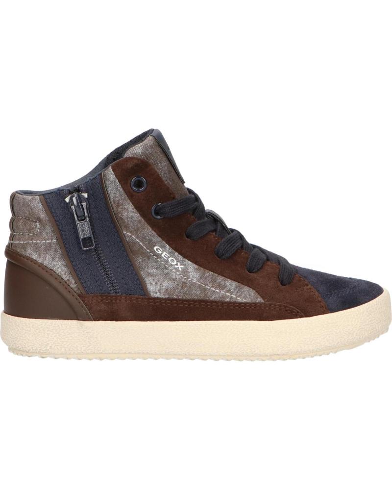 Botines de Niño GEOX J942CJ 022PG J ALONISSO C6MF4 COFFEE